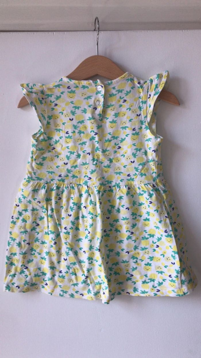 Robe manches courtes ananas - photo numéro 3