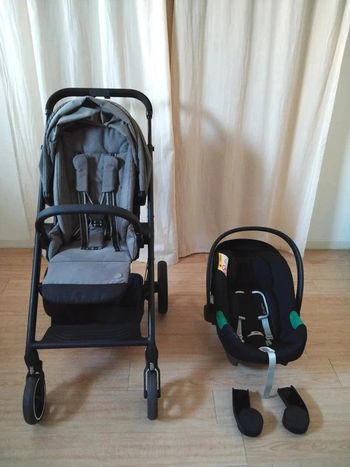 Poussette Cybex balios S lux + cosy B2 i-size + adaptateurs