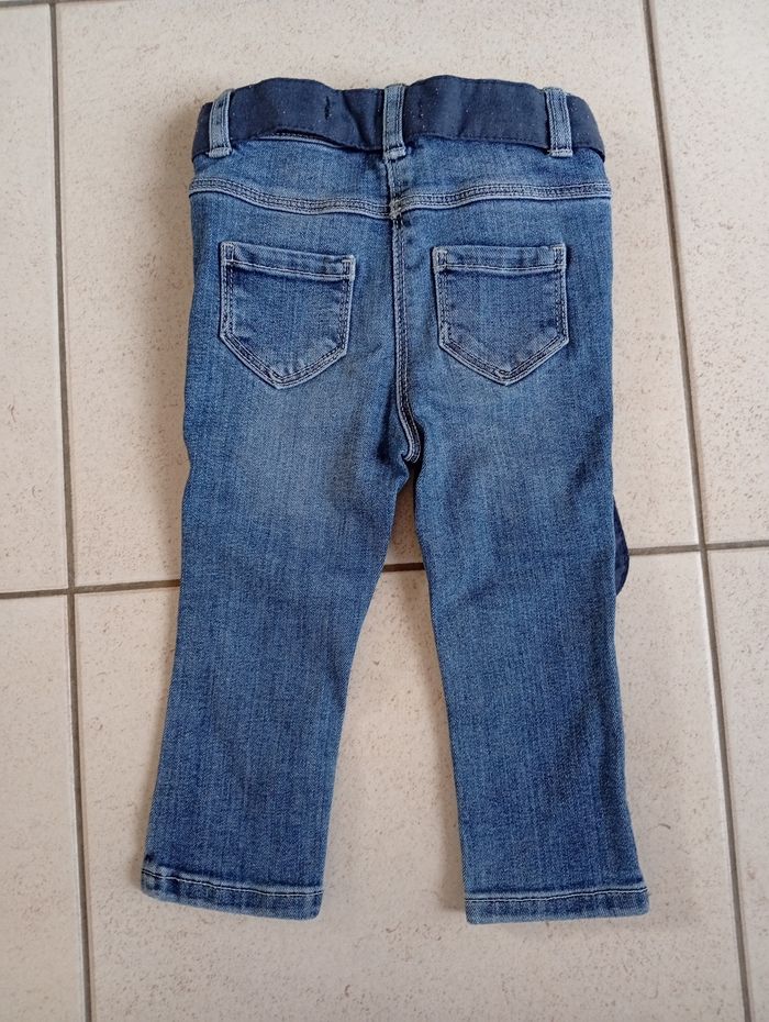 Pantalon jeans fille 1 an Tape à l'œil - photo numéro 3