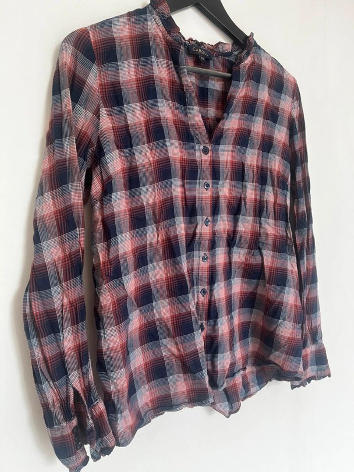 Chemise à carreaux légère - photo numéro 3