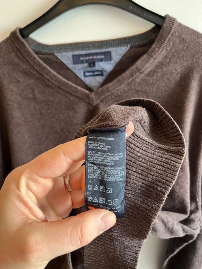 Pull classique taille L homme Tommy Hilfiger - photo numéro 4