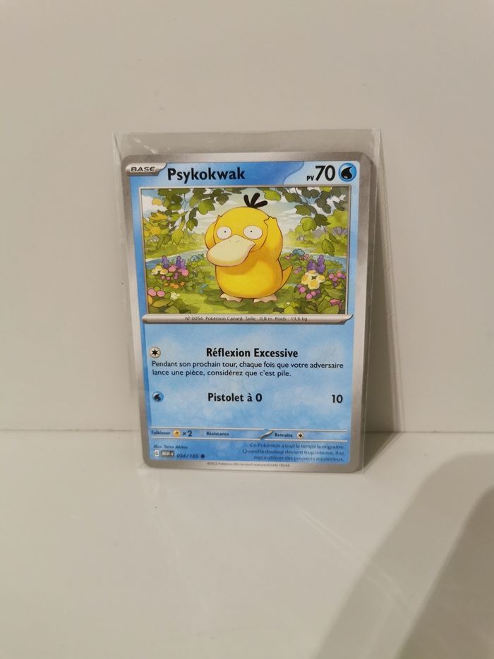 Carte Pokémon Psykokwak 054/165 - photo numéro 3