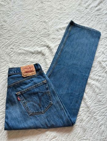 Jean Levi’s 501 Homme Bleu coupe droite relaxed ample taille W31 40/42 M/L état impeccable