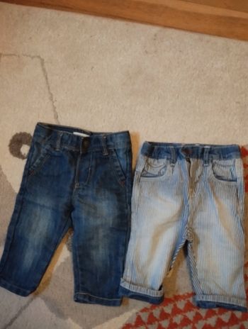 2 jeans Obaibi bébé garçon