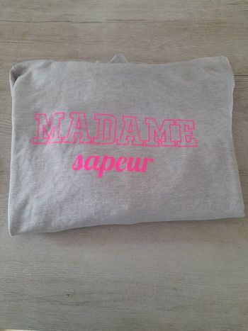 Pull femme sapeur pompier