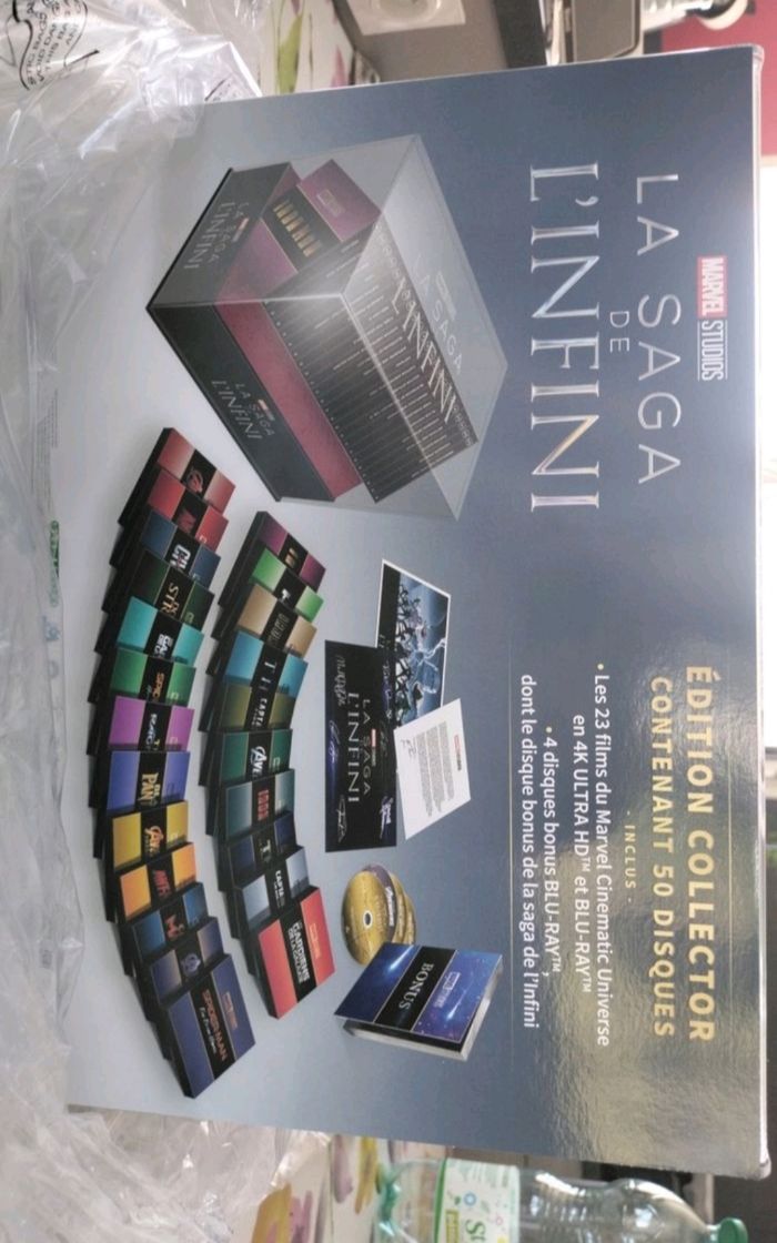 Coffret DVD The Infinity Saga Marvel 4k - photo numéro 4