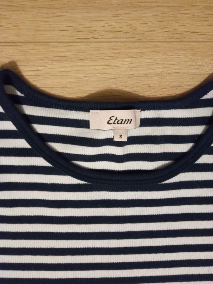 Tee-shirt rayures taille S - photo numéro 2