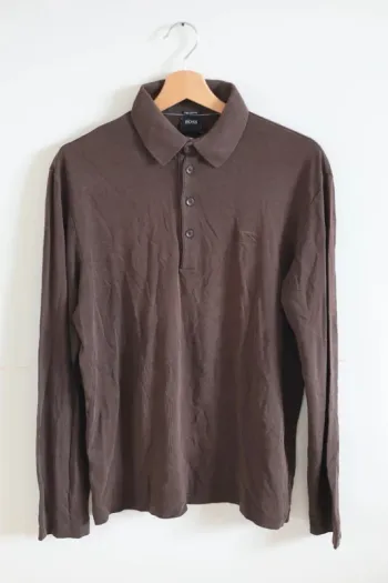 C57 polo marron Hugo Boss S
