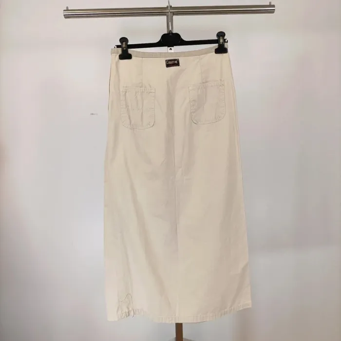 Jupe longue beige à cordon taille M estimée - Cimarron Folk Art A377 - photo numéro 6