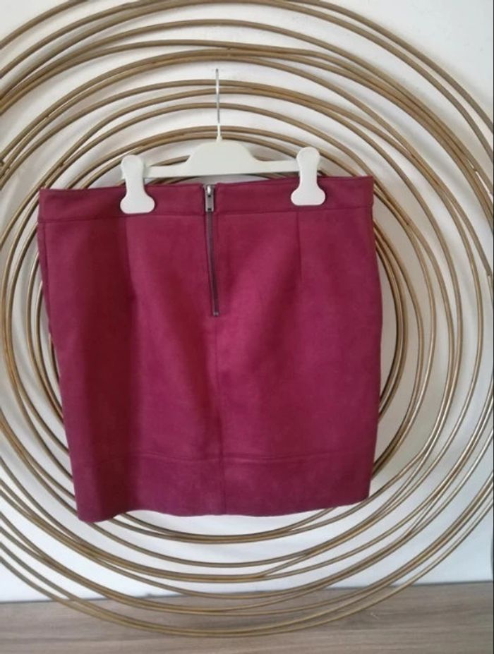 Jupe bordeaux Only T42 - photo numéro 2