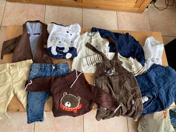 Lot vêtements 6 moi hiver