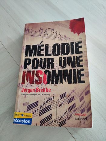 Livre grand format Mélodie pour une insomnie Brekke