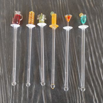 6 touilleurs/ agitateur pour boisson 3 euros