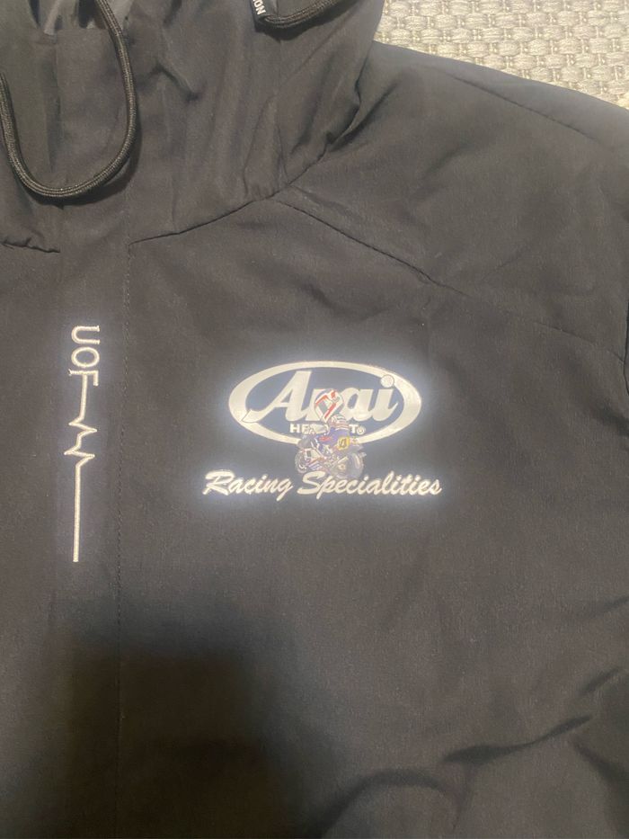 🏍️ Veste Arai Noire Softshell Racing - Taille S 🏍️ - photo numéro 7