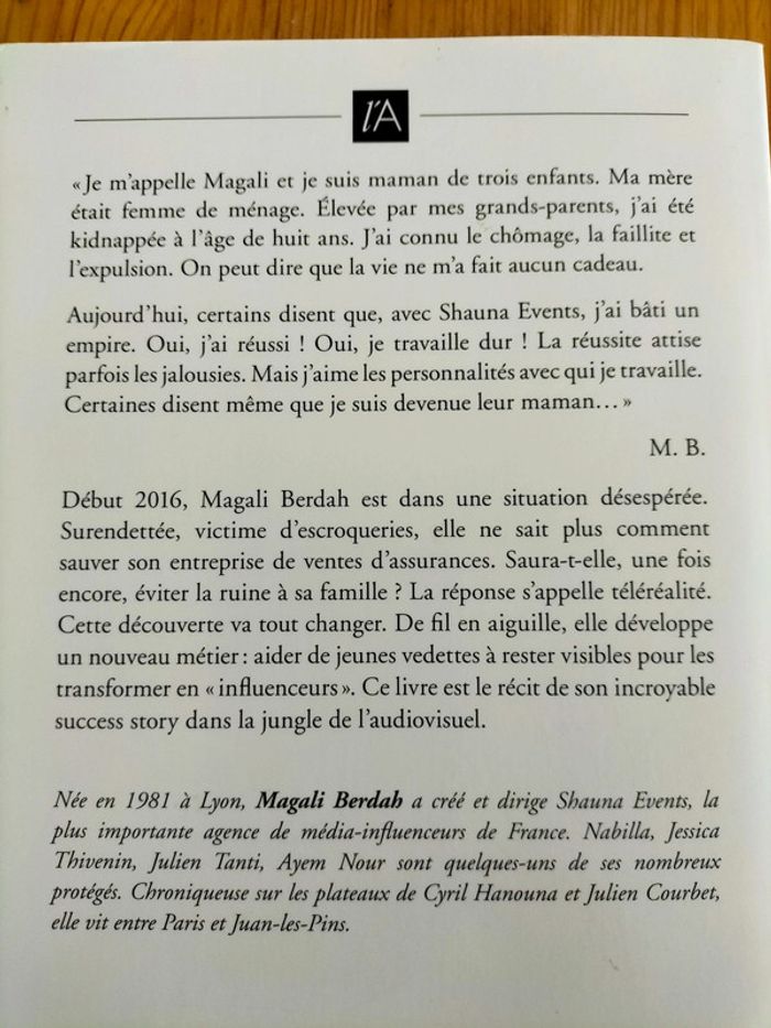 Ma vie en réalité par Magalie Berdah - photo numéro 2