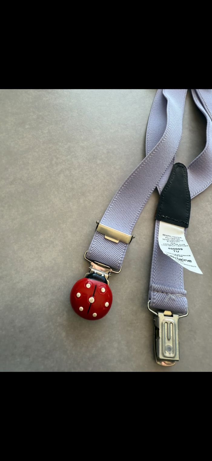 Bretelle coccinelle - photo numéro 2