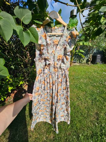 Longue robe fleurie