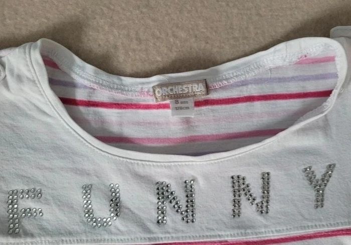 T-shirt orchestra 8 ans 128 cm - photo numéro 4