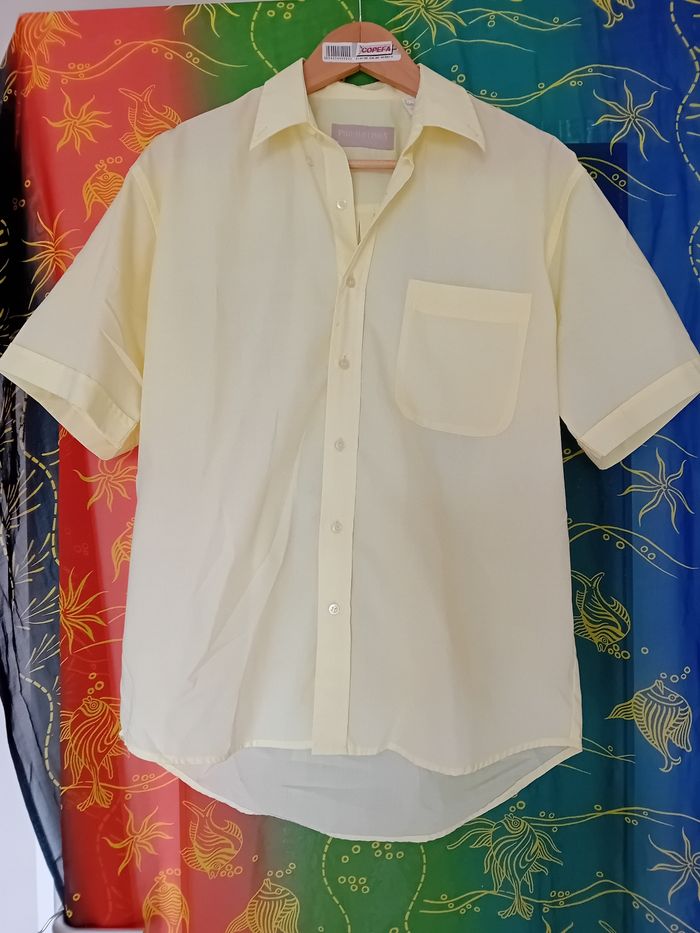 Chemise jaune Philadelphia vintage