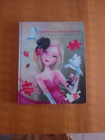 Mon livre puzzle enfant de Princesses