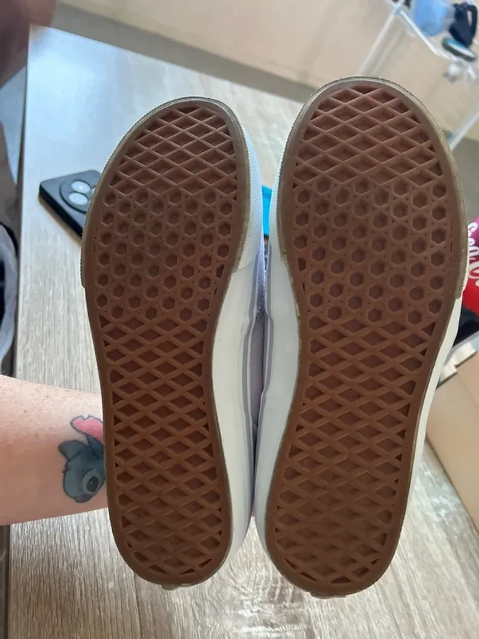 Vans lilas pailletée - photo numéro 7