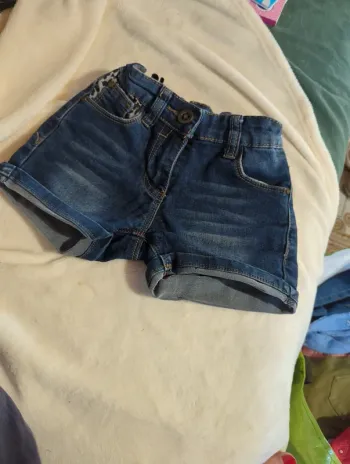 Petit short en jean
