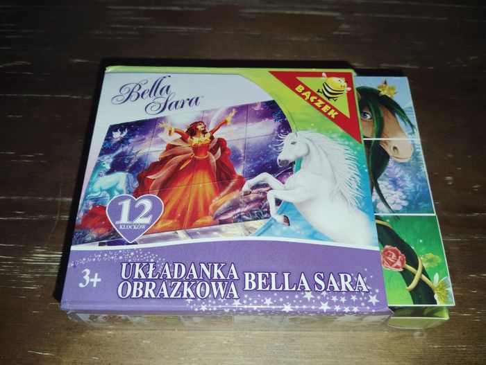 Puzzle cubes 12 pièces Bella Sara