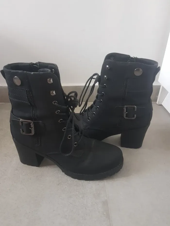 Bottine Mi Haute Taille 39 - photo numéro 3