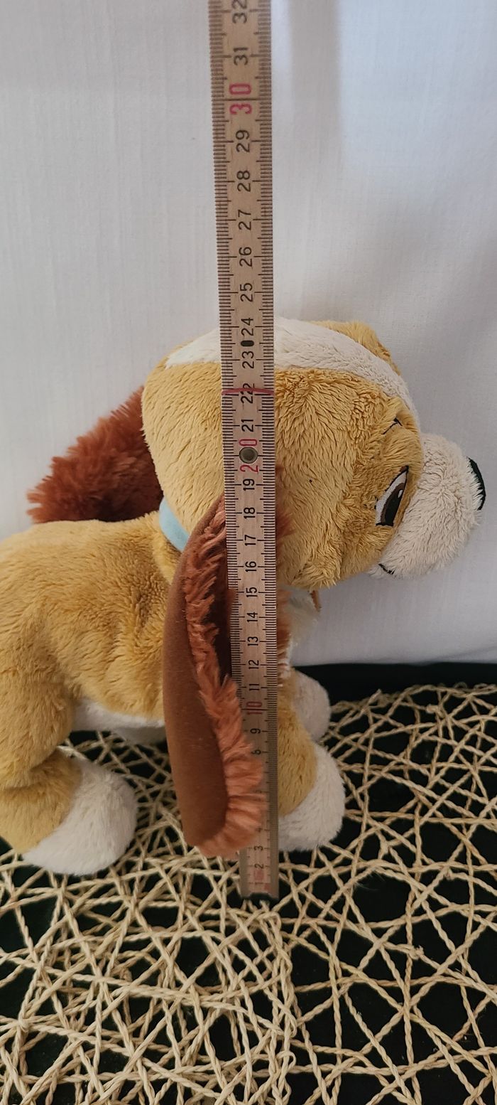 Peluche belle et le clochard Disney - photo numéro 3