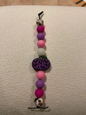 Cache poussière violet citrouille