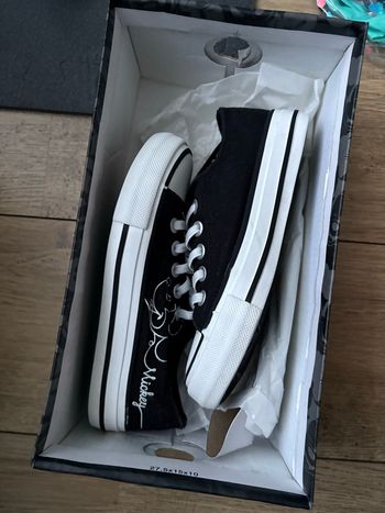 Baskets basses en toiles Mickey 29