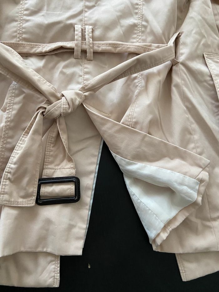 Trench court beige / Taille M - photo numéro 15