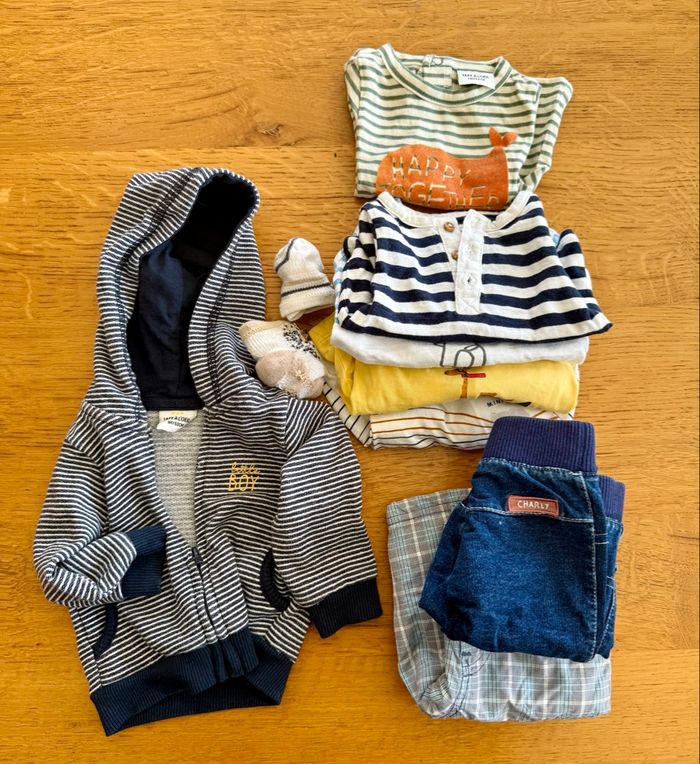 Lot vêtements 1 mois