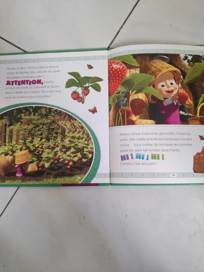 Livre Masha est trop gourmande - photo numéro 4