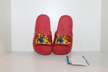 claquettes sam le pompier rouge 25