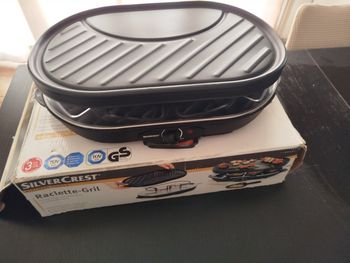 Appareil à raclette grillé – Bon état