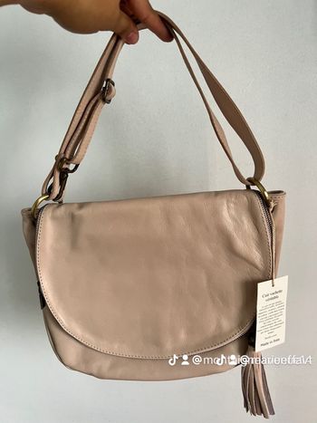 Sac à main cuir vachette