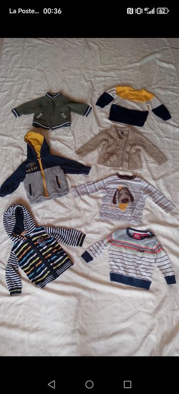 Lot de vêtements 12 mois