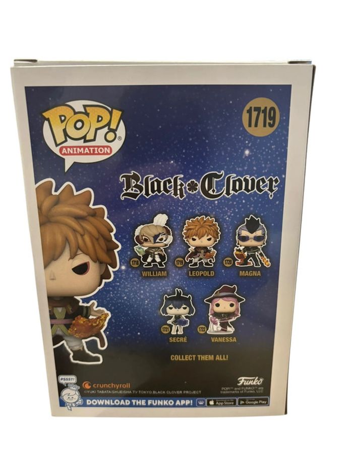 Figurine Funko Pop Black Clover Leopold 1719 neuf - photo numéro 2