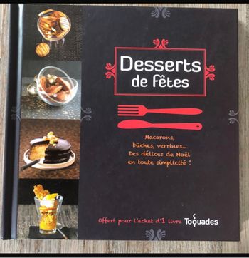 Livre Desserts de fêtes