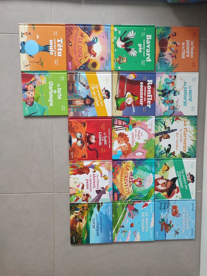 Lot 17 livres mac do