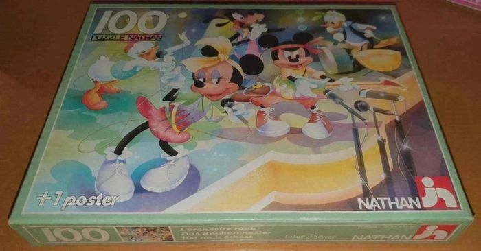 Puzzle Disney l'orchestre rock vintage