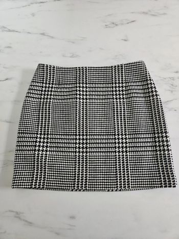 Jupe hiver noir et blanche taille M