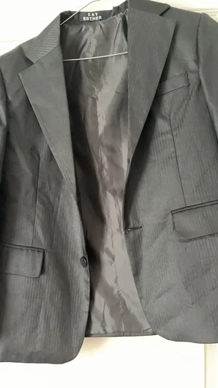 Blazer chic noir cérémonie