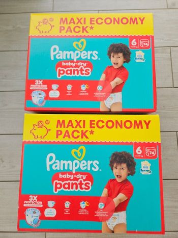 Pampers taille 6 baby dry pants
