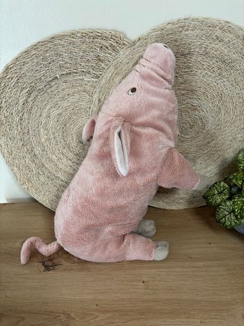Doudou gros cochon rose IKEA 
