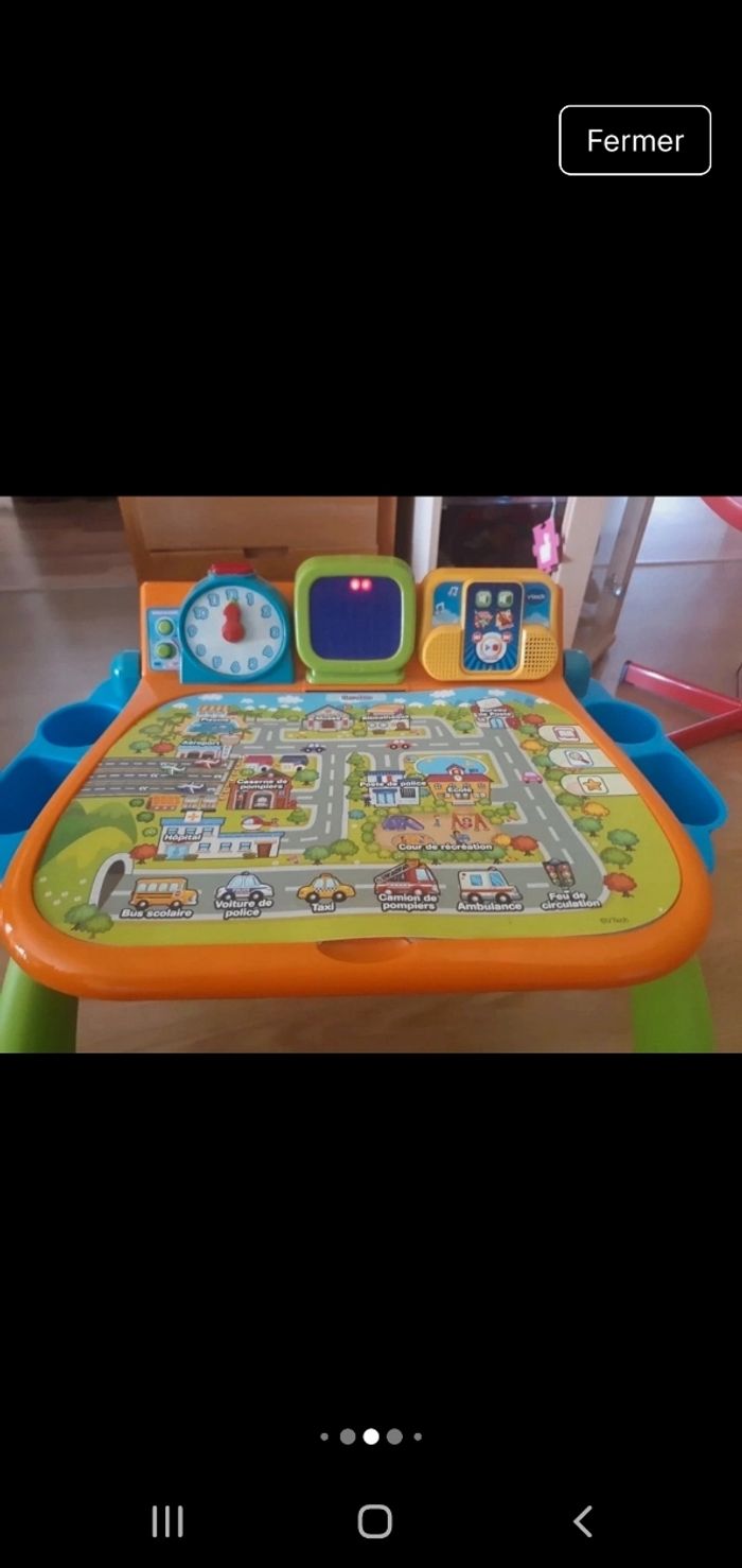 bureau interactif découverte et apprentissage v tech