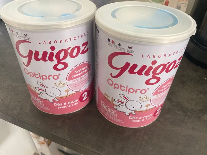 LAIT 2 eme âge GUIGOZ OPTIPRO