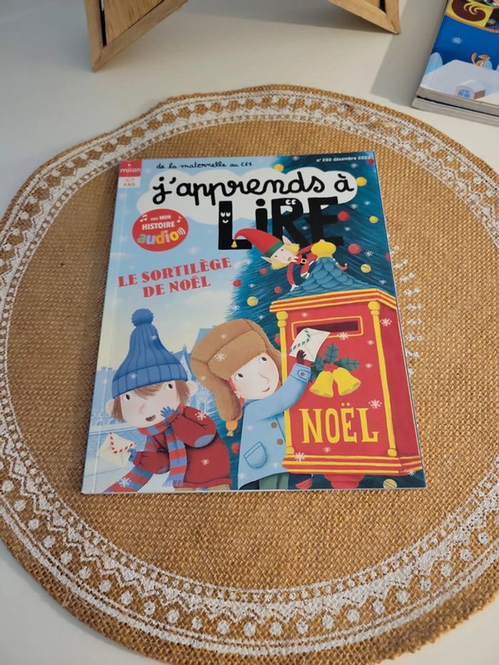 Livre avec cd  noel j apprends à lire
