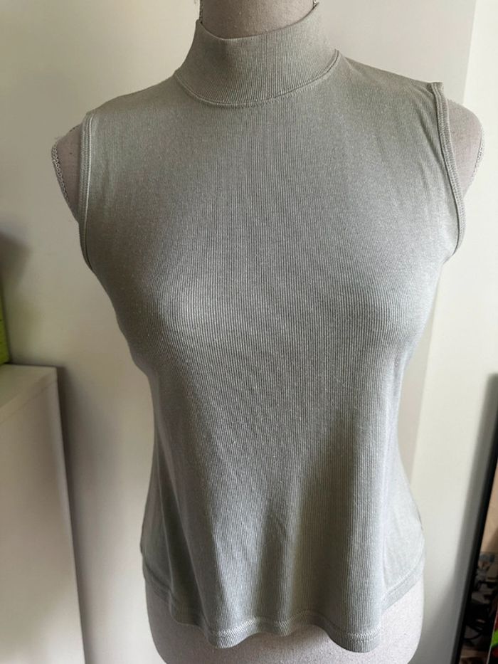 👚 Débardeur Américain– Vert d’eau claire